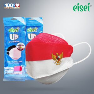 Eisei Masker Merah Putih kf94